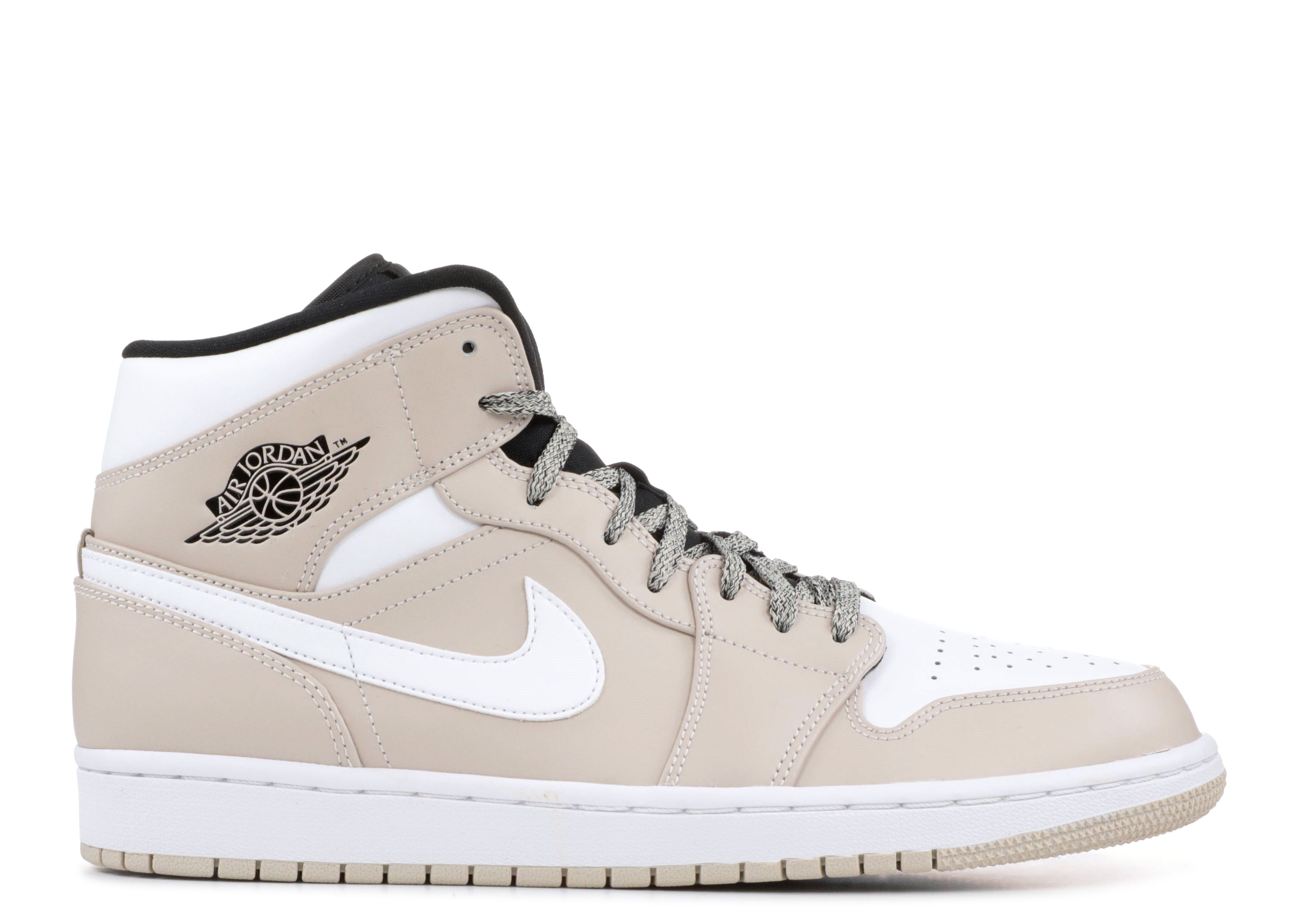 Air Jordan 1 Mid 'Desert Sand' - Air Jordan - 554724 047 - desert sand/white-black | Flight Club