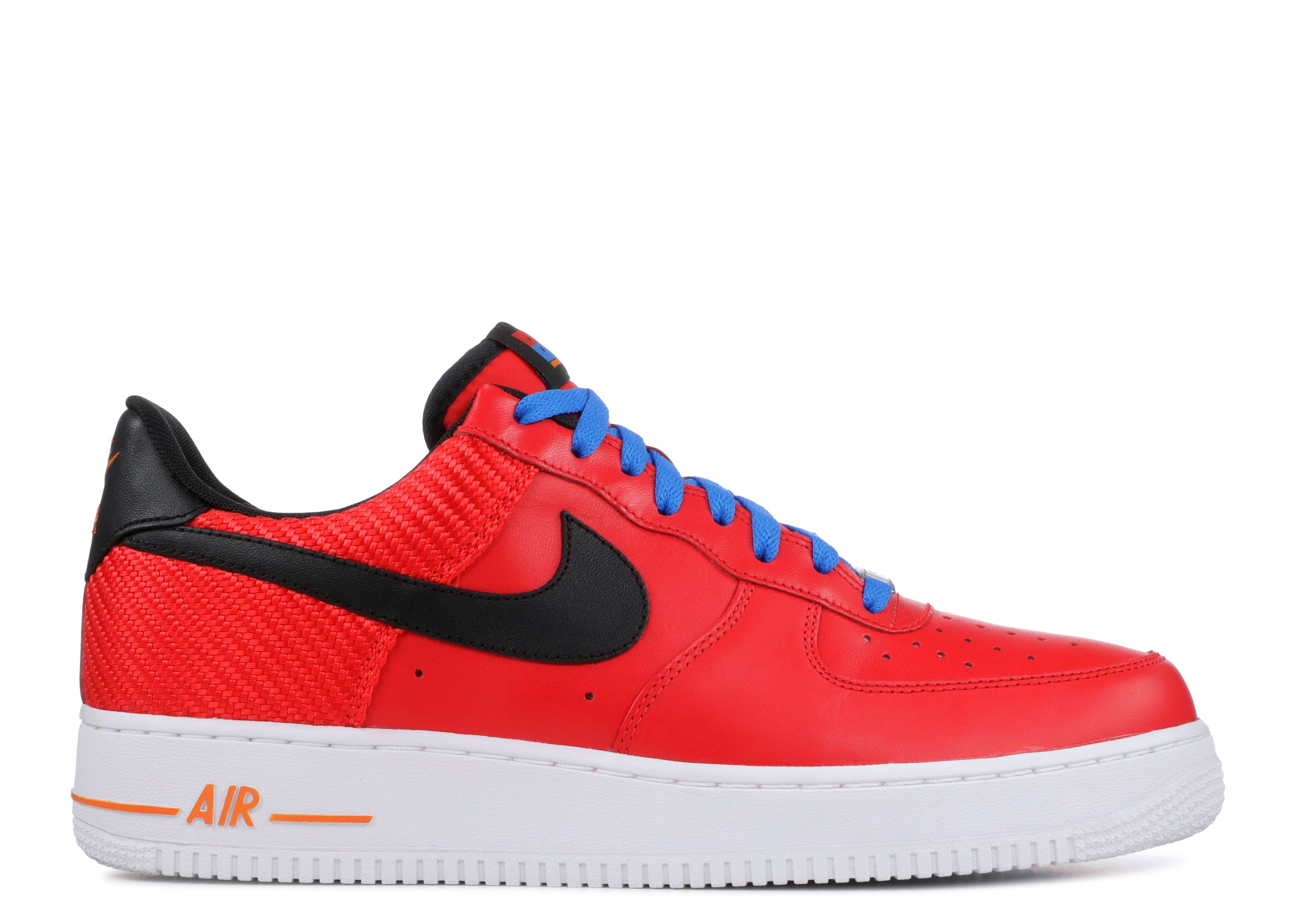 Air Force 1 'Barcelona' - Nike - 488298 604 - challenge red/black ...