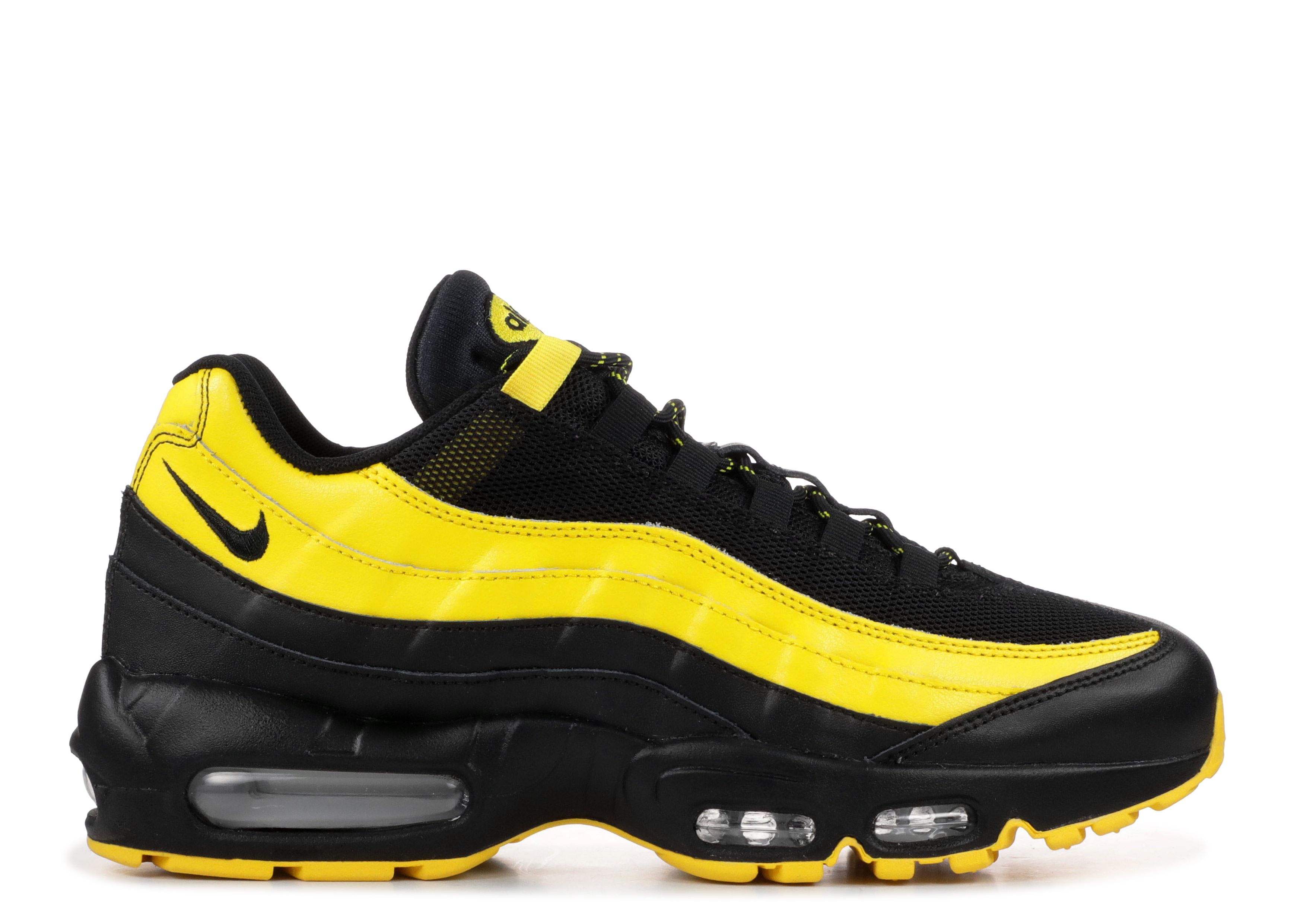 black grey yellow air max 95