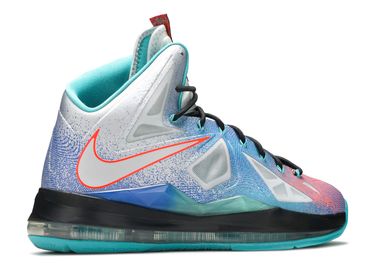 LeBron 10 'Pure Platinum' - Nike - 541100 008 - pure platinum/black ...