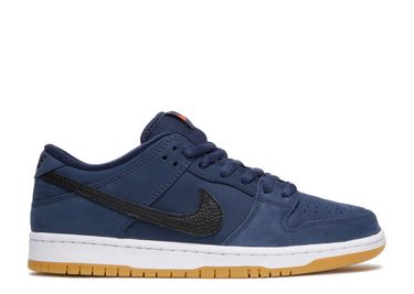 Dunk Low Pro ISO SB 'Navy Gum' - Nike - CW7463 401 - midnight navy/white/gum | Flight Club