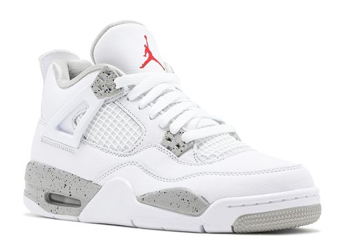 Air Jordan 4 Retro GS 'White Oreo' - Air Jordan - DJ4699 100 - white ...