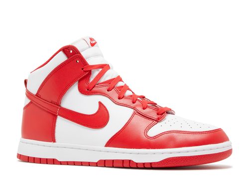 Dunk High 'Championship Red' - Nike - DD1399 106 - white/university red ...