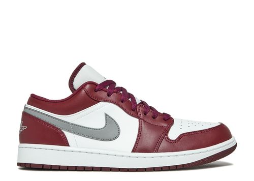 Air Jordan 1 Low 'Cherrywood Red' - Air Jordan - 553558 615 - cherrywood red/white/cement grey 