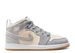 Air Jordan 1 Mid SE PS 'Coconut Milk Particle Grey' - Air Jordan - DN4345 100 - coconut milk 