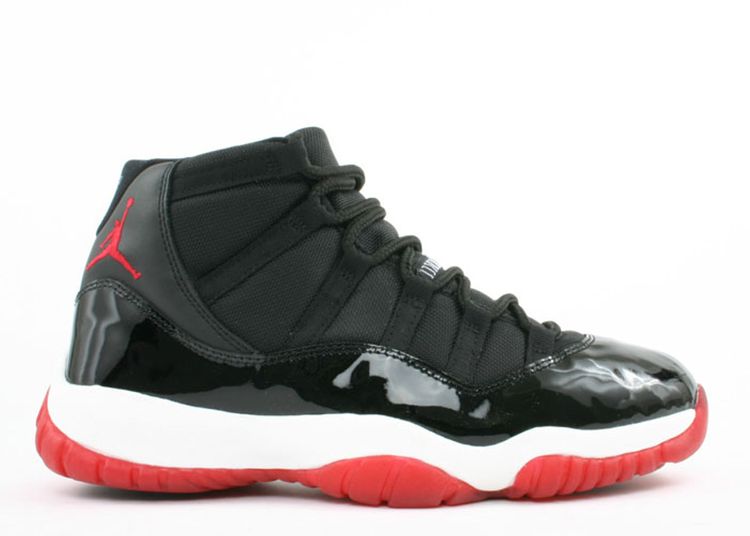 jordan 11 red and white and black
