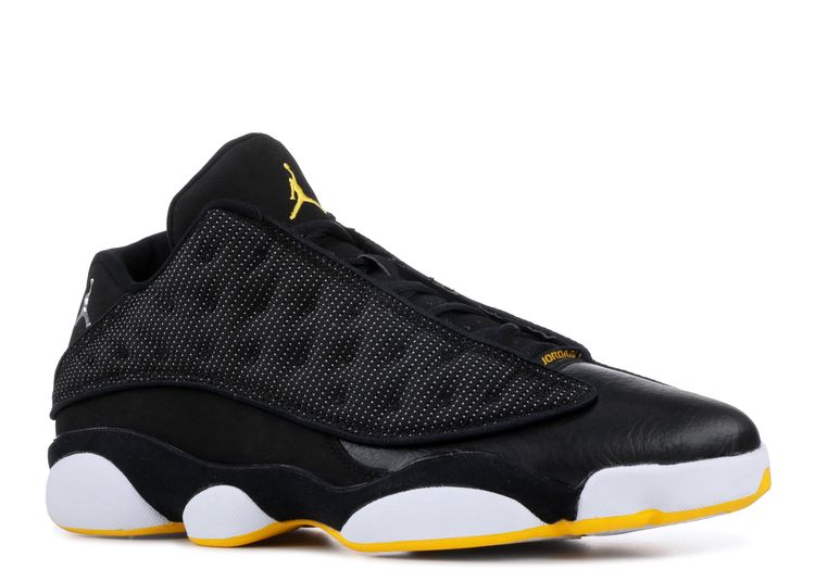 black and yellow 13's