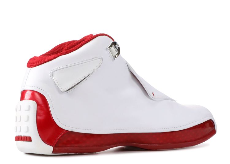 jordan 18 red and white