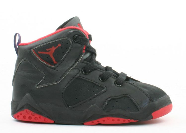 red and black baby jordans