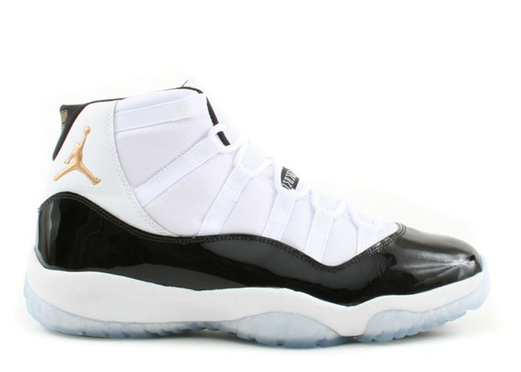 jordan 11 gold and white