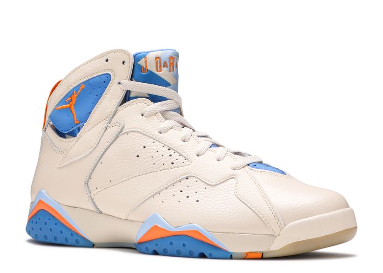 jordan 7 white and orange