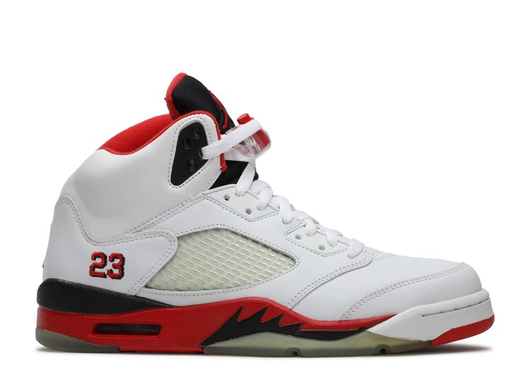 air jordan 5 fire red 1990