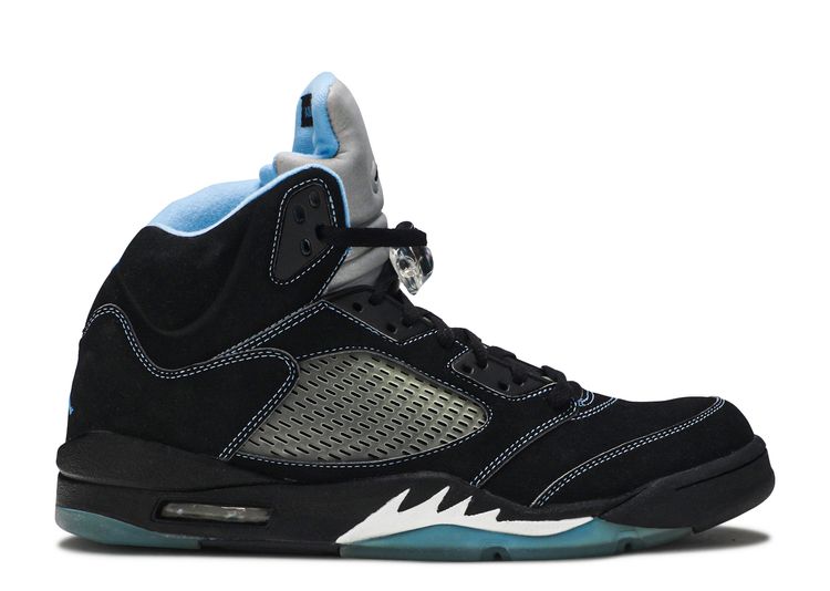 jordan 5 black and blue