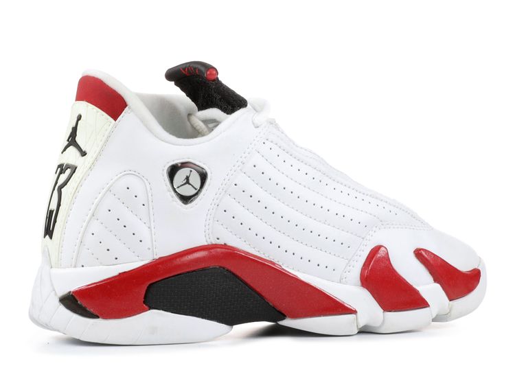 Air Jordan 14 Retro GS 'Candy Cane' 2006 Air Jordan 312091 101 white/black/varsity red
