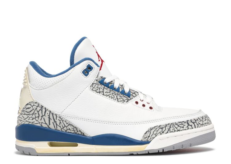 Air Jordan 3 Retro 'True Blue' 2001