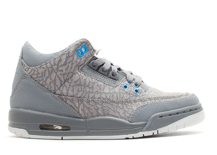 jordan 3 blue and grey