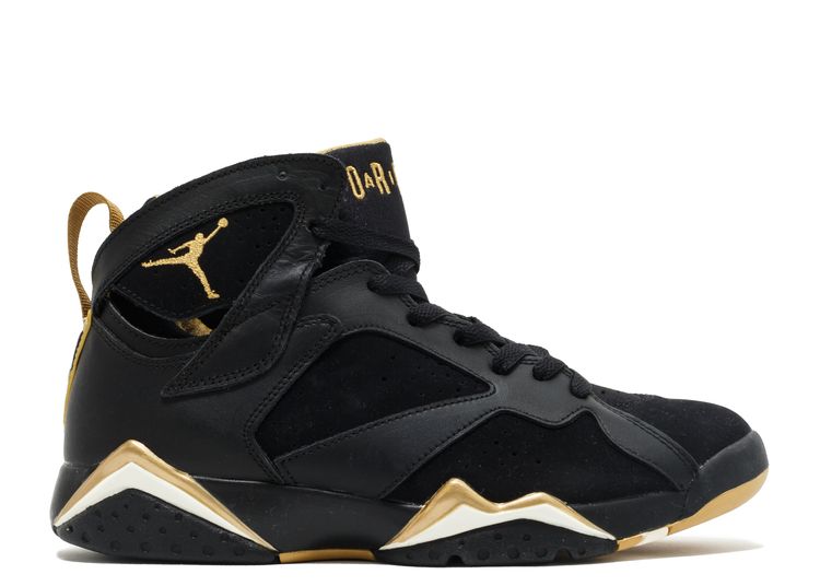 jordans black with gold