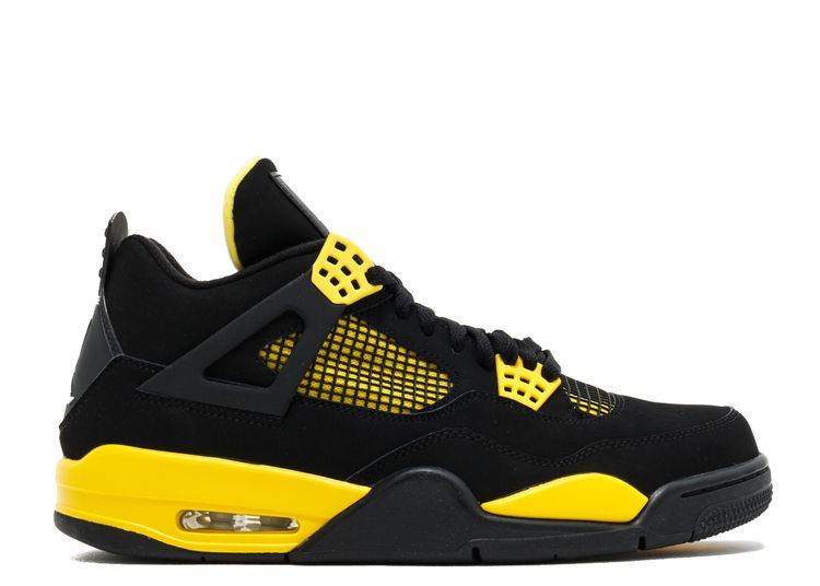 yellow black jordans