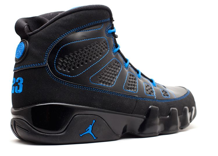 air jordan retro 9 black and blue