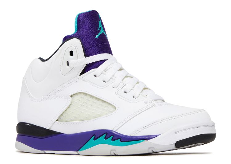 Jordan 5 Retro PS 'Grape' - Air Jordan - 440889 108 - white/new