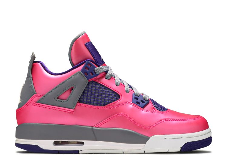 pink and purple jordan 4