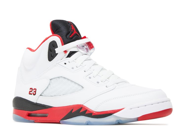 fire red 5s black tongue release date