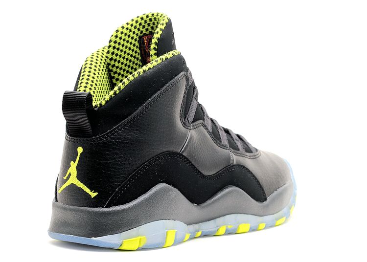 jordan 10 black and yellow
