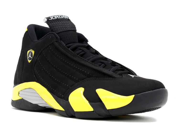 jordan 23 shoes black and yellow