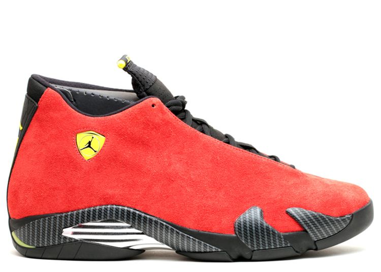 Air Jordan 14 Retro 'Ferrari' - Air Jordan - 654459 670 - challenge  red/black/vibrant yellow/anthracite | Flight Club