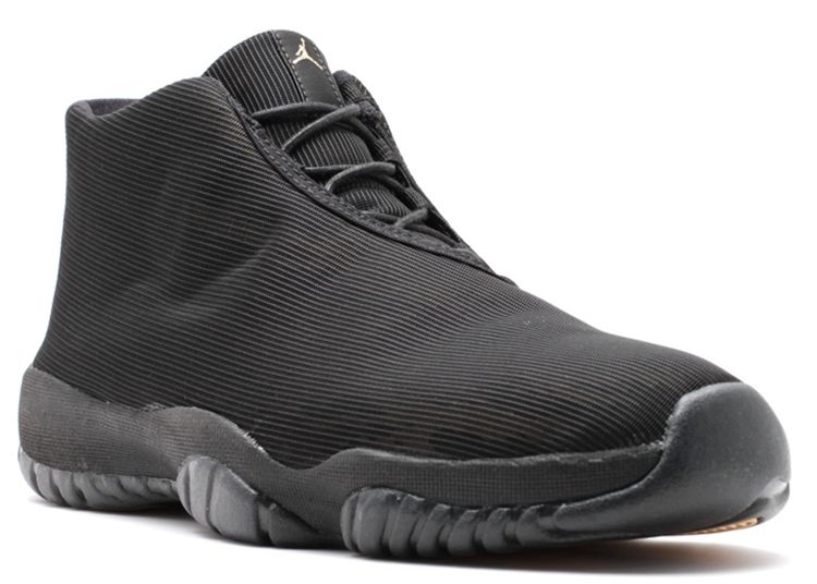 black and gold jordan future