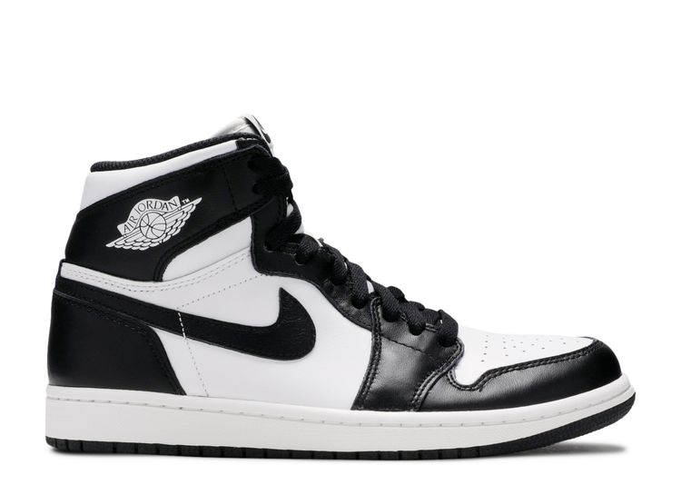 air jordan 1 retro high og white black