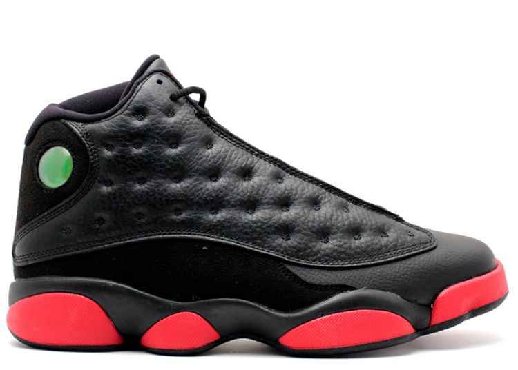 air jordan 13 black and red