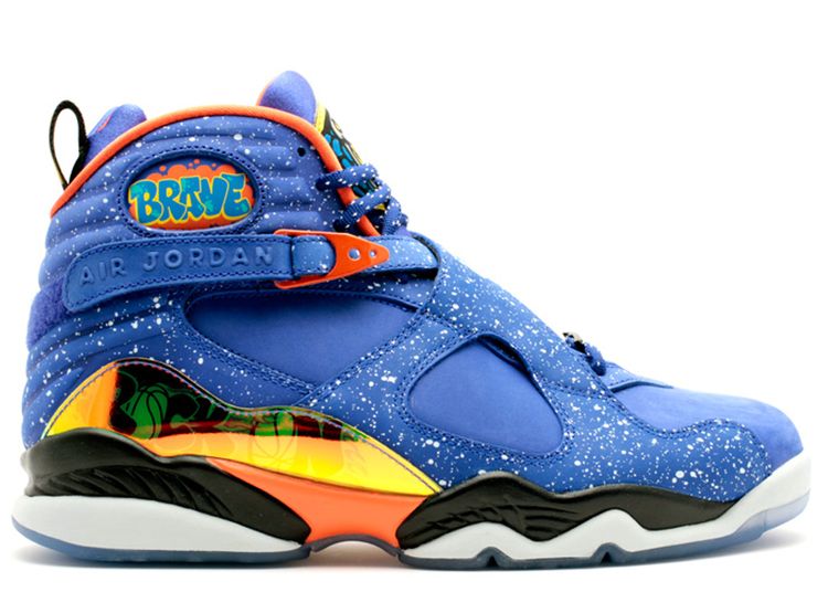 blue jordan 8s