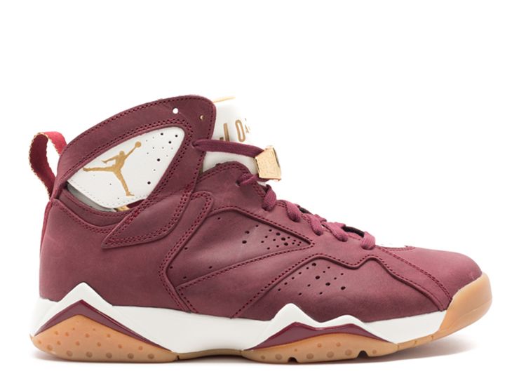 jordan retro 7 maroon and gold