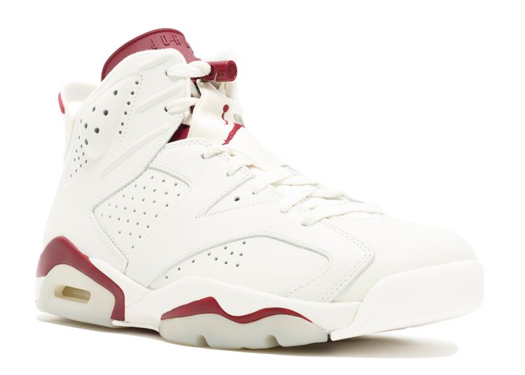 maroon and white jordans
