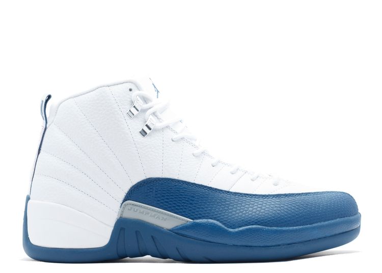 all blue and white jordans