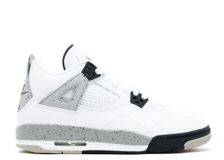 Air Jordan 4 Retro OG BG 'White Cement' 2016