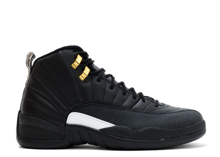 jordan 12 black and gold