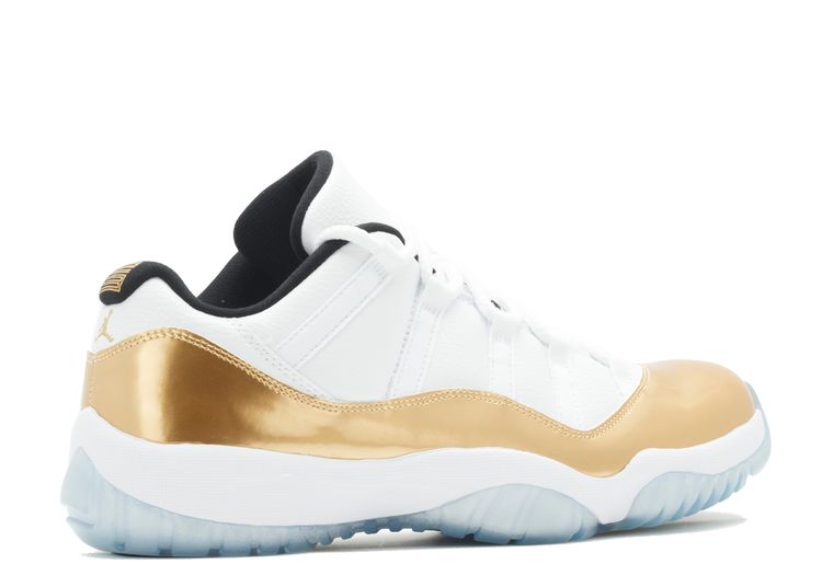 air jordan 11 retro low gold