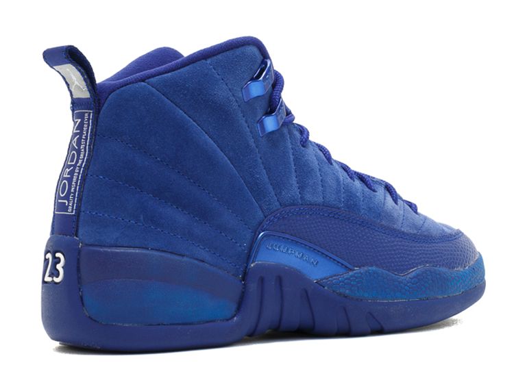 retro 12 royal blue and black