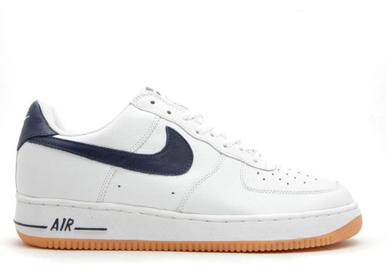 white and navy air force 1