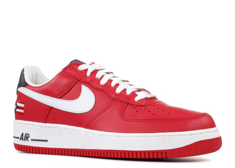 Air Force 1 'Puerto Rico 4' - Nike - 624040 641 - vars red/white ...