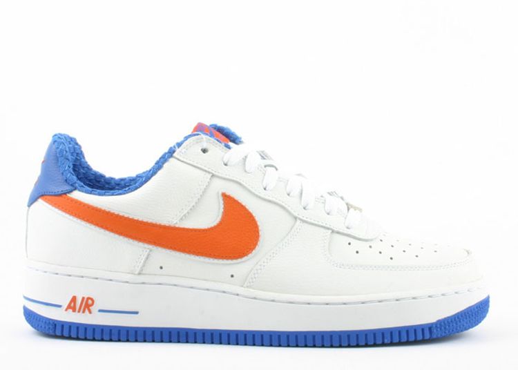 Air Force 1 - Nike - 306509 181 - white/orange blaze-signal blue ...