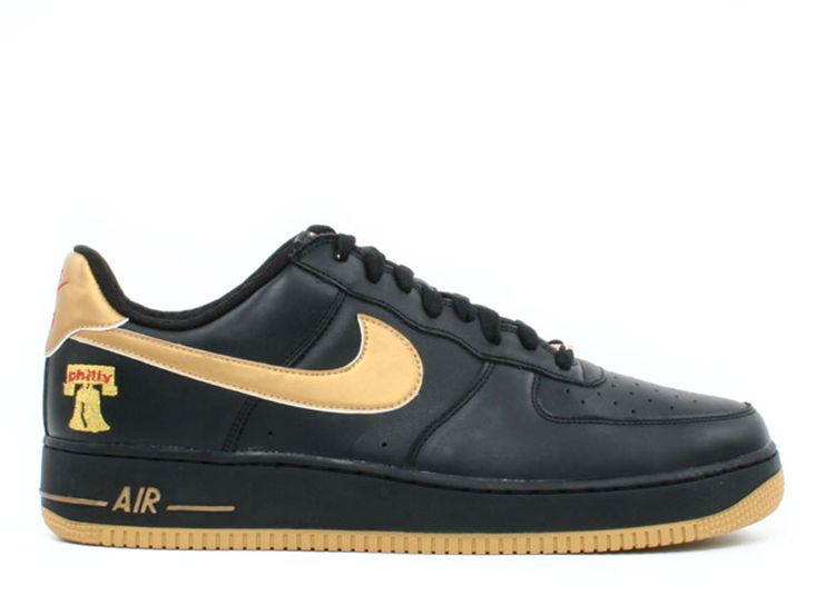 Air Force 1 Premium - Nike - 309096 071 - black/metallic gold 