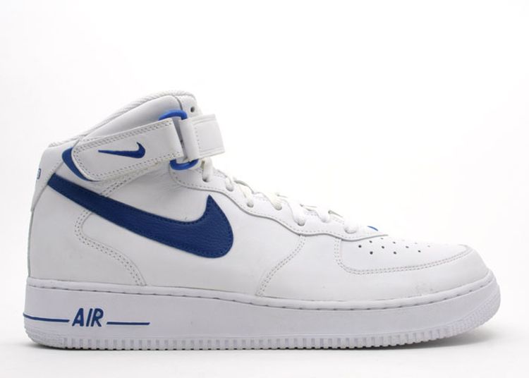 Air Force 1 Mid - Nike - 306352 142 - white/sport royal (d-town ...