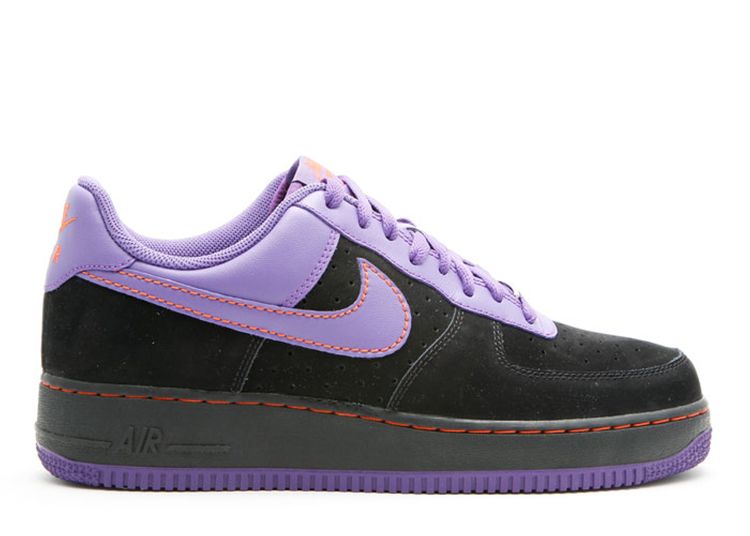 air force 1 black and purple