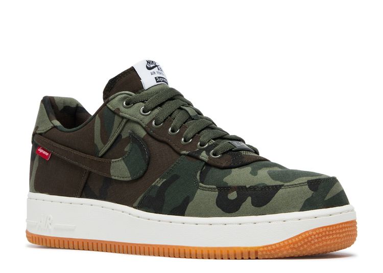 supreme air force 1 low camo