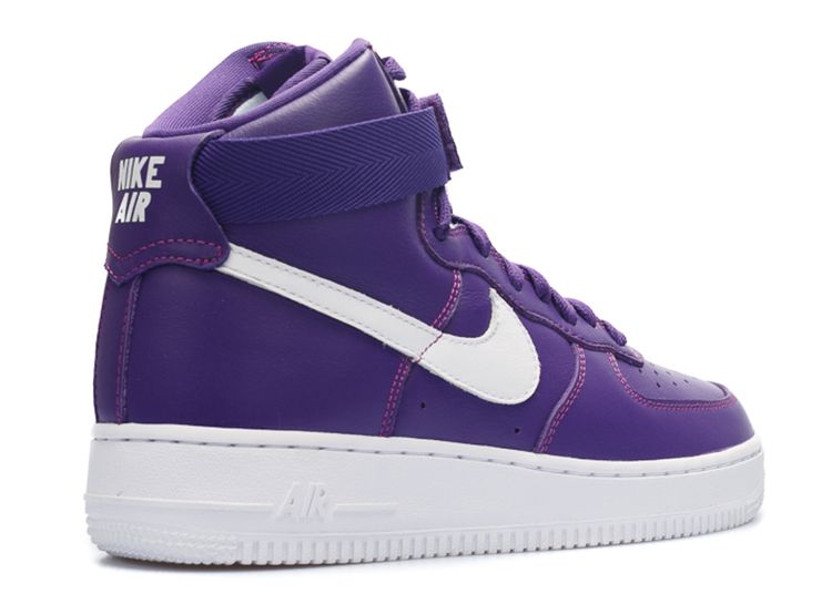 nike air force high tops purple