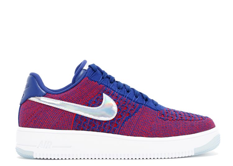 Air Force 1 Ultra Flyknit Low 'USA' - Nike - 826577 601 - gym red/deep ...