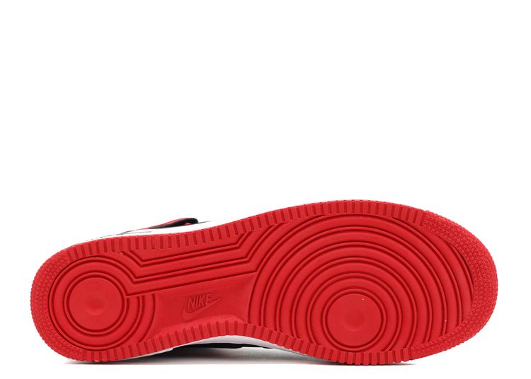 Nike Air Force 1 Mid (Black/Gym Red) - Sneaker Freaker